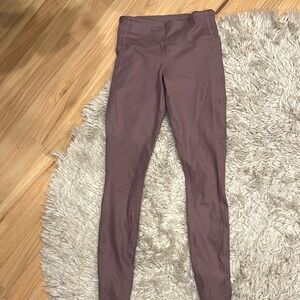 Purple High-Waisted Leggings